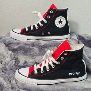 Converse Chuck Taylor All Star High Top Sneakers - Black/Red